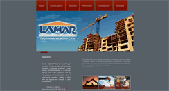 Desktop Screenshot of lamarconstructora.com